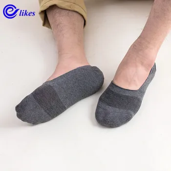 12Pairs pánske Ponožky, Papuče Non-slip Silicone Neviditeľné Ponožky Krátke Loď Ponožky Jar Leto Módne Muž Členkové Ponožky Calcetine