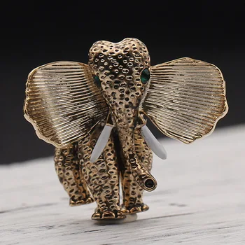12pcs/veľa Mužov Zvierat Brošňa Cute Elephant Brošne Vintage Ženy Vyhlásenie Punk Šperky Malé Hidžáb Kolíky Značky Zvierat Brošňa