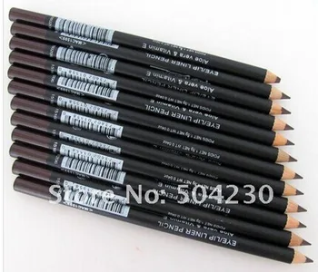 12PCS/veľa Značky, Farby, Hnedé alebo Čierne Obočie Kontúrovacia Ceruzka Tmavej Kávy Farba make-up Očí / Lip liner Ceruzka Veľkoobchod