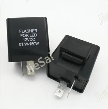 12v Flash Rýchlo Blikať 2 Pin Auto Flasher Relé Opraviť Zase Singnal LED Svetlo