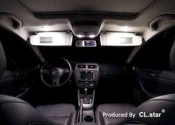 13pc X CANBUS pre Volkswagen VW jetta 6 MK6 sportwagen interiérové LED svetla kit balík (2010+)