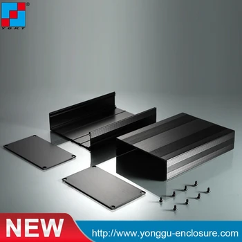 145-82-N mm(Š-H-L)eloxovaný elektronika box lisovaných hliníkových boxov,top predaj lisovaných hliníkových prípade pre audio