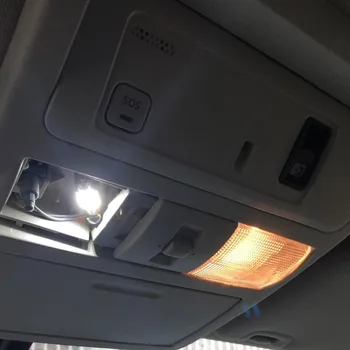 14Pcs Žiadne chybové Auto Xenon White LED Žiarovky osvetlenie Interiéru Balík Kit Pre Ford F-150 2004-2012 Mapu Dome špz svetlo