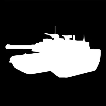 15.2*8.2 CM Osobnosti Armády Tank Vojny Nálepka Pre Pechoty Auto, Reflexné, Nepremokavé Vinylové Nálepky Čierna/Strieborná C7-1610