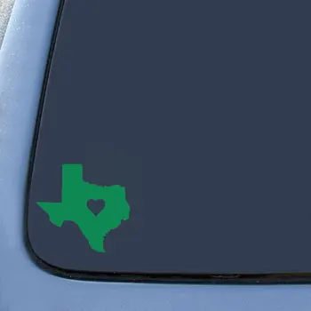 15 cm*22.8 cm Texas Láska Štátu Nálepky Kotúča, Notebook, Auto, Notebook, Vozíky Nástroj Boxy Okná Samolepky
