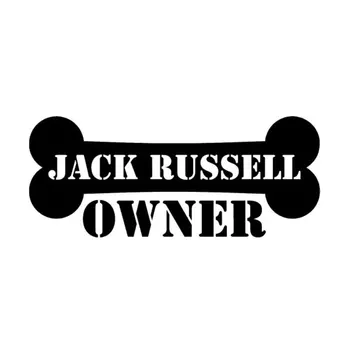 15 cm*6,4 cm Jack Russell Majiteľ Vinyl Tvorivé Osobnosti Hlavu Nášivka Príslušenstvo C5-0366