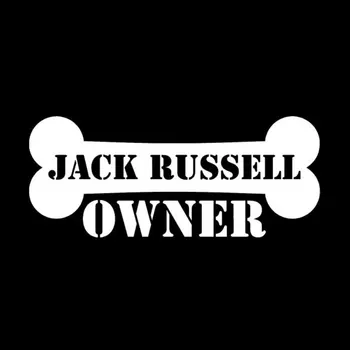 15 cm*6,4 cm Jack Russell Majiteľ Vinyl Tvorivé Osobnosti Hlavu Nášivka Príslušenstvo C5-0366