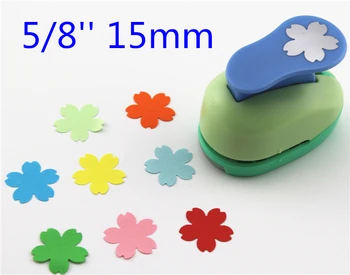 15 mm kvety, papier údery pre scrapbooking Diy nástroje tvar plavidlá punč diy puncher papier cutterS298721