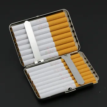 16 Cigariet Box Kovové Cigariet Box Prenosný Box Cigaret