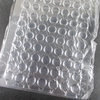 16 mm Transparentné silikónové blatník tvar Kolo 3D Crystal Clear Epoxidové Lepidlo Kruhy Fľaša Spp Nálepky 98pcs,98Y51421