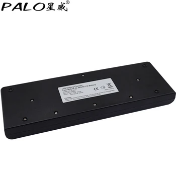 16 sloty PALO PL-NC301 2-LCD Vstavaný IO pre Ochranu Inteligentných Rýchla Nabíjačka pre 16 ks 1.2 V AA/AAA Ni-MH/Ni-CD