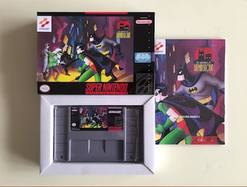 16Bit Hry ** Dobrodružstvo Batman & Robin ( USA Verzia!! Krabica+Návod+Kazety!! )