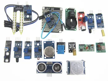 16pcs/veľa Raspberry Pi 3&Raspberry Pi 2 Model B snímača modul package 16 druhov senzor