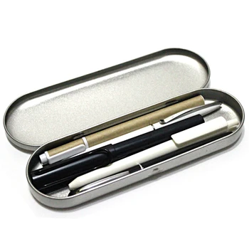 18*5.8*1.8 cm Prázdne Kovové Box Papiernictvo Darčekovej Plechovej Krabice Pen Tool Kit Kontajner Ceruzka Skladovanie Prípade 1pcs