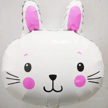 18-palcové Fox králik hračka Happy birthday party dekorácie fóliové balóniky deti krásne Zviera strana dodávky vzduchu nafukovacie lopty 30pcs