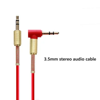 1m 3 ft Stereo Jack 3,5 mm Muž Pomocné Audio Kábel Pre Beats Slúchadlá iPod iPhone Car Stereo 3.5 mm AUX Kábel Drôt Šnúry