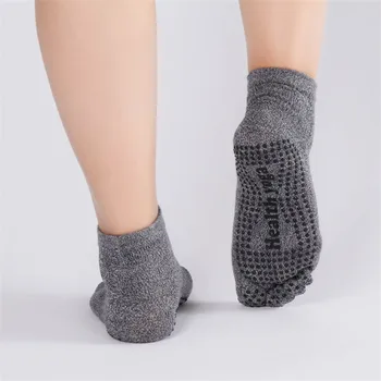 1Pair/Veľa Mužov Pure Päť Prstov Ponožky Zimné/Jeseň Ponožka Bavlna Priedušná Non-slip Zdravotnej Starostlivosti 5 Prst Ponožky Dezodorant Ponožka