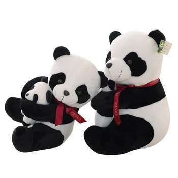 1pc 25 cm Plyšové zvieratko Plyšové Panda Otec A Syn Panda Pre Bábiku Baby & Kids Hračky na Spanie Pokoj Bábika Darček k Narodeninám