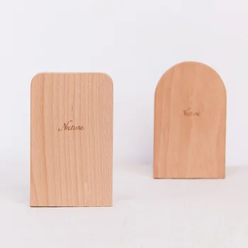 1pc drevené bookends Fashion Police Bookend japonský Stôl Držiak na Stojan Na Knihy Organizátor farba náhodný
