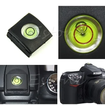 1Pc Flash Hot Shoe Cover Spp Bublina vodováha Pre Canon, Nikon Olympus Fotoaparát