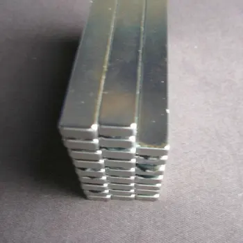1pc N35 Super Silný Blok Kváder Neodýmu Magnety 100mm x 10 mm x 5 mm Vzácnych Zemín 100x10x5 100mm*10 mm*5mm