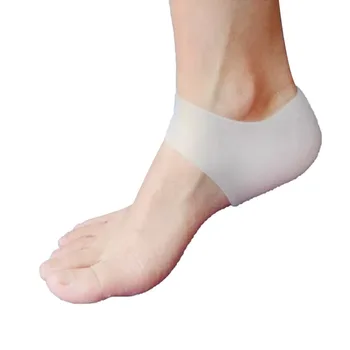 1PC Nové, Mäkké Silikónové Hydratačný Gél Päty Ponožka Anti-slip Údržba Popraskané Nohy Pokožku Chrániče bandáž na Členok