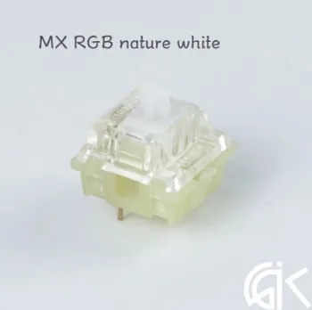 1pc pôvodné cherry mx príroda white RGB prepínač pre Mechanické klávesnice