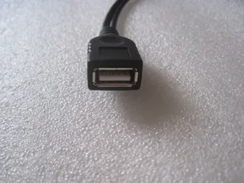 1pc USB Typ A Samica na Male Micro USB OTG Host s Micro USB Samicu Y Kábel
