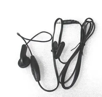 1pc V Uchu Slúchadlá Walkie Talkie slúchadlo 2,5 mm F Typ PTT Headset w/ Mikrofón pre Ručné obojsmerné Rádiové T388 T228 T328 628