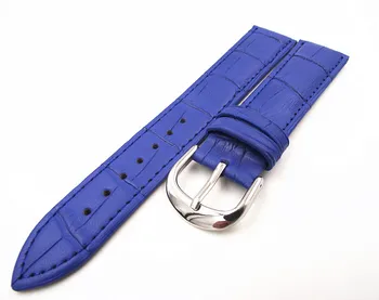 1PCS 16 kvalitné originálne kožené hodinky kapela náramkové hodinky remienok červená ,modrá,oranžová,zelená,fialová,ružová 6 farba k dispozícii-WBGL012