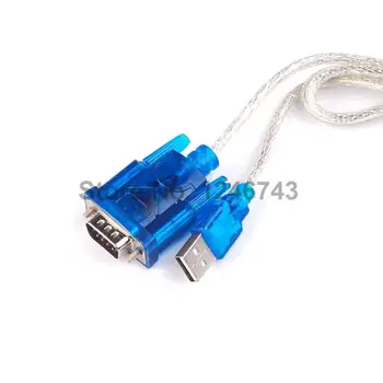 1PCS CH340 Čip, USB 2.0 RS 232 RS-232 Converter DB9 COM Adaptér Kábla 80 CM, HL-340