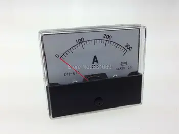 1PCS DH670 DC 0-300A 300A Analógový Amp Panel Meter Aktuálne Ammeter Úplne Nové