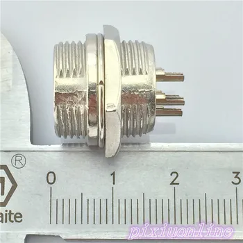 1pcs GX16 5 Pin Male CircularL105Y Priemer 16 mm Drôt Panel Letectva Konektor Zásuvka Vysokej Kvality Na Predaj