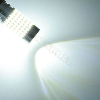 1pcs H11 H16 LED Žiarovky 1500 Lúmenov Veľmi Svetlé 144-EX Čipsetom H8 s Projektorom pre DRL alebo Hmlové Svetlá, 6000K-Biele Led