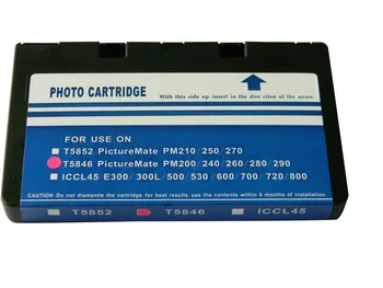 1PCS kompatibilné epson t5852 atramentové kazety pre PictureMate 210/235/ 250/270/310 PictureMate PM215 tlačiareň