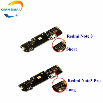 1PCS Mikrofón Modul+USB Nabíjací Port Rada Flex Kábel Konektor Diely Pre Xiao Redmi Poznámka 3/Redmi Note3 Pro Prime