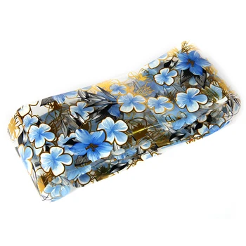 1pcs Modré Kvety Priehľadné Laser Materiál S Pomocou Epoxidu Formy Tvorby Plesní Šperky Nástroj náplň Pre DIY šperky
