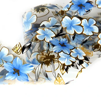 1pcs Modré Kvety Priehľadné Laser Materiál S Pomocou Epoxidu Formy Tvorby Plesní Šperky Nástroj náplň Pre DIY šperky