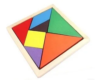 1Pcs Módne Geometrie Drevená Skladačka Puzzle Deti Deti Vzdelávania Hračky Pre Drobcov Detská Hračka