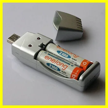 1Pcs Ni-MH AA AAA Nabíjateľné Batérie, USB Nabíjačky na celom Svete Obchodu