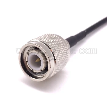 1pcs RF konektor koaxiálne RF kábel TNC mužov SMC muž rovno RG174 Pigtail Kábel 30 CM, Rýchle dodanie