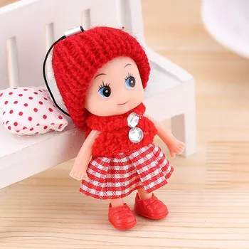 1PCS Roztomilý nové Deti Hračky Mäkké Interaktívne Bábiky Baby Hračky Mini Bábika Pre dievčatá a chlapcov