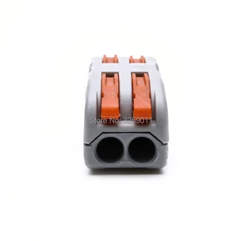 1PCS SPL-2 PCT-212 222-412 Elektrické krimpovacie Zapojenie Svoriek pre Domácnosť drôt Konektorov 4 pin Konektor kábla