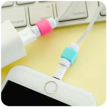 1PCS USB Dátový Kábel Line Chránič Telefón Pop Anti Lámanie Ochranné Puzdro Pre Nabíjací Kábel pre iPhone pre Slúchadlá Line