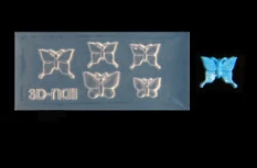 1pcs UV Živice Šperky Kvapalné Silikónové Formy Zvierat Dolphin Tropické Ryby Motýľ Živice Charms Formy Pre DIY Robiť Šperky