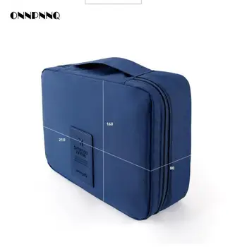 1pcs Úložný Box Multi Funkcia Travel set Organizátor Veľkú Kapacitu Wash Bag Kozmetická Taška Obsahuje Organizér pre spodná bielizeň