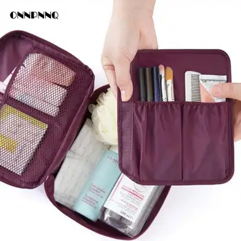 1pcs Úložný Box Multi Funkcia Travel set Organizátor Veľkú Kapacitu Wash Bag Kozmetická Taška Obsahuje Organizér pre spodná bielizeň