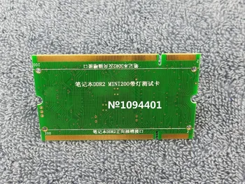 1pcs* Úplne Nový DDR2 pamäte, slot tester karty pre notebook doske Notebook Notebook s LED