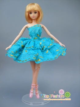 1piece doprava zadarmo kvality mini krátke šaty pre spoje bábika barbie