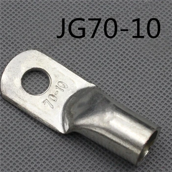 1piece JG70-10 pocínovaného medeného kábla oká krimpovacie typ Elektrickej energie príslušenstvo zariadenia kontakt svorky